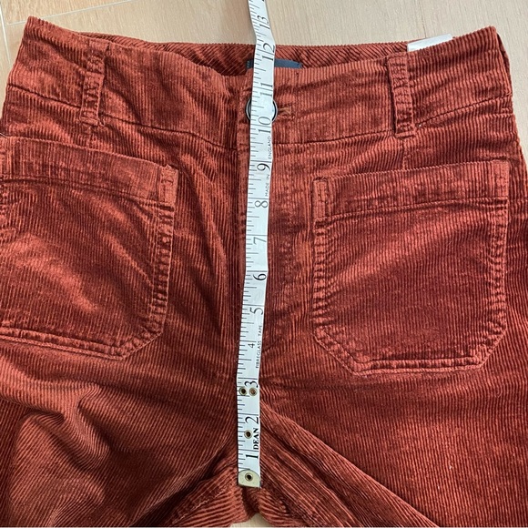 ANTHROPOLOGIE MAEVE The Colette Terracotta Corduroy - Picture 8 of 9